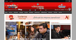 Desktop Screenshot of lavanguardiadelsur.com